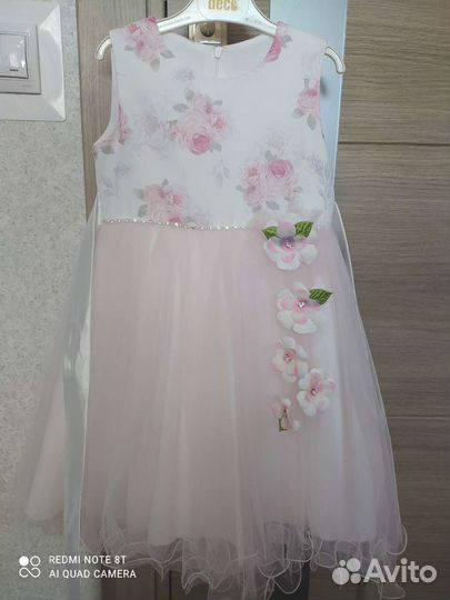 Платье для девочки 122