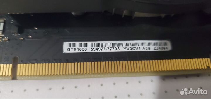 Видеокарта asus 1650 phoenix 4gb gddr5