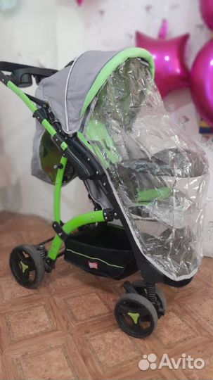 Коляска с перекидной ручкой