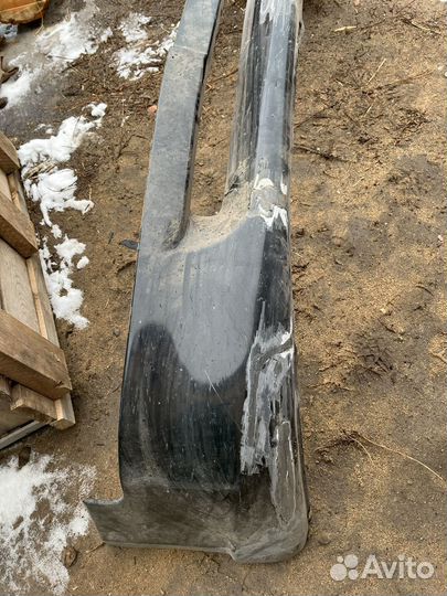 Накладка на бампер