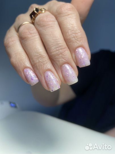 Маникюр с покрытием