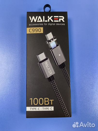 Магнитный кабель Type C to Type C 100w