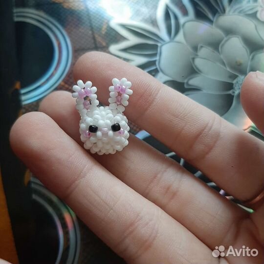 Кролик из бисера