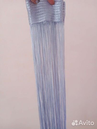 Шторы нити кисея