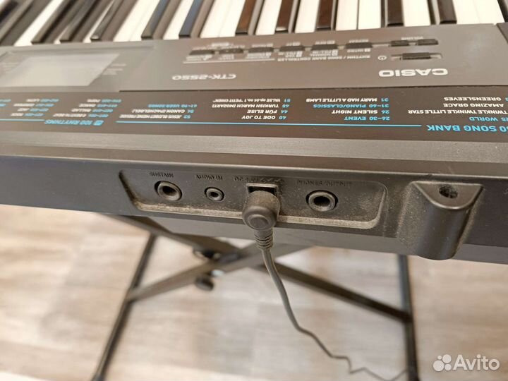 Синтезатор casio ctk2550