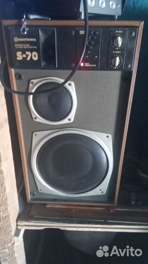 Акустические колонки ретро