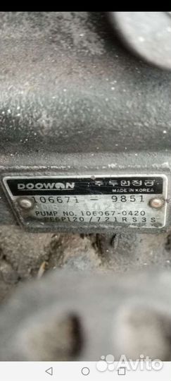 Тнвд на автобус Киа грандбёрд D6AC