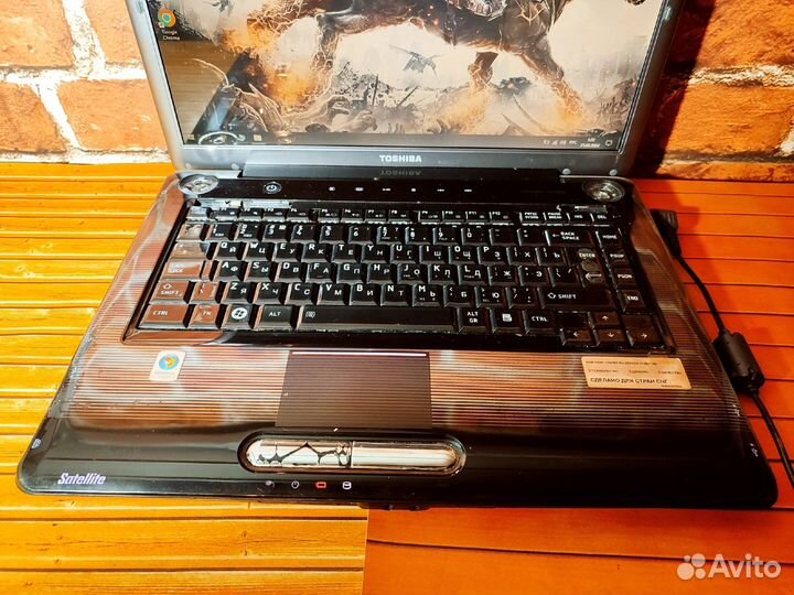 Toshiba A300-149 - 2 Ядра \ 2 Озу \ 80 HDD