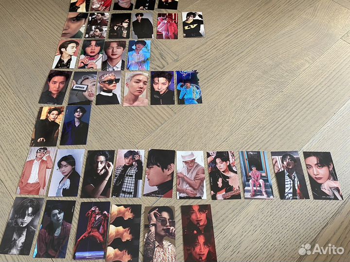 Набор карточек BTS