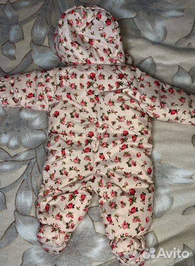 Зимний комбинезон для девочки 68