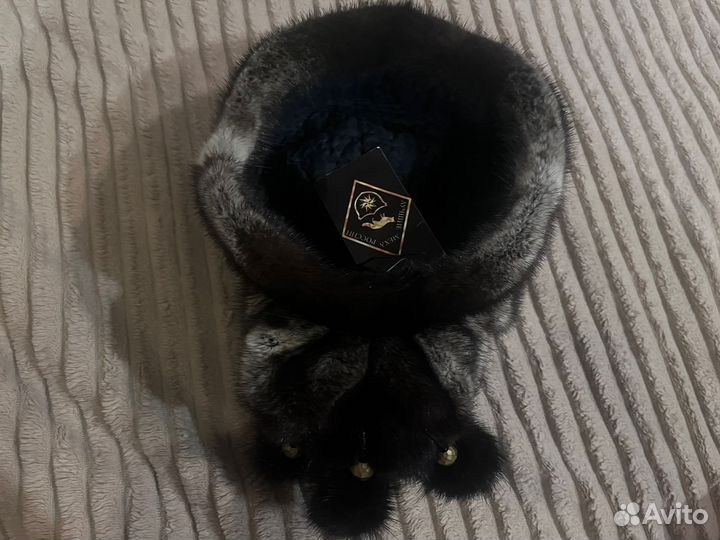 Шапка норковая женская