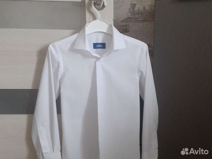 Рубашка белая для мальчика