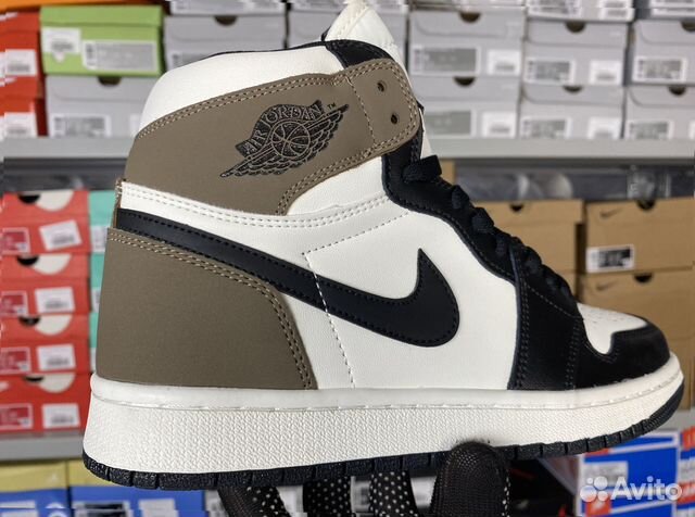 Кроссовки Nike Air Jordan 1 High Dark Mocha