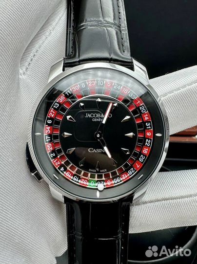 Silver Jacob & Co Casino Tourbillon (часы казино)
