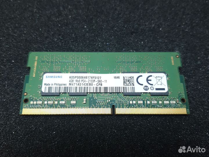 Память для ноутбуков DDR4