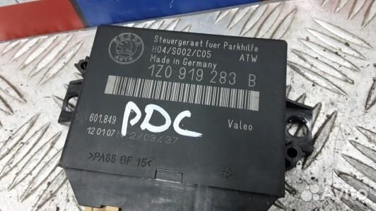 Блок PDC (парктроников) skoda octavia A5 (SSE13SP0