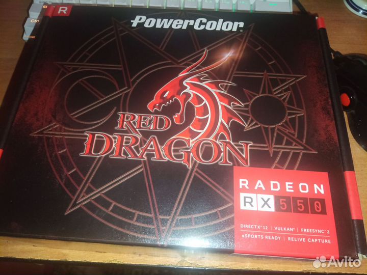 Red Dragon Radeon RX550 2GB gddr5
