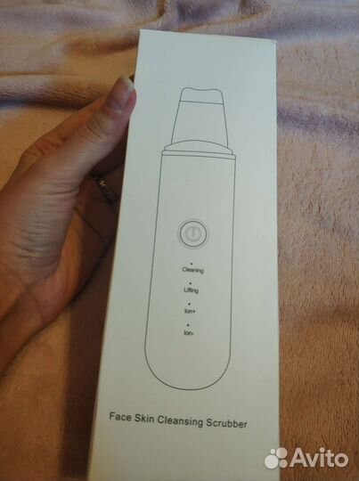 Аппарат д/ультразвуковой чистки лица+ гель aravia