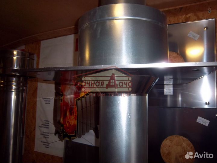 Трубы для дымохода (прямая сборка)