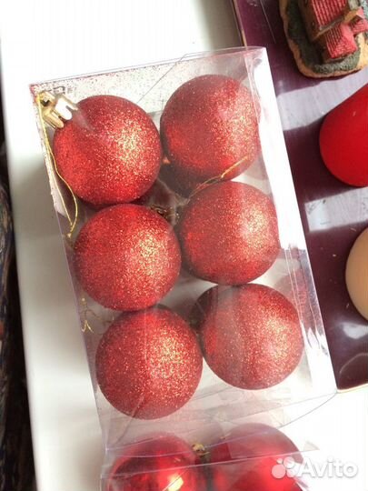 Новогодний набор шаров
