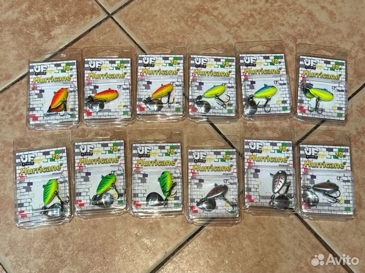 Тейл спиннер hurricane 12 шт