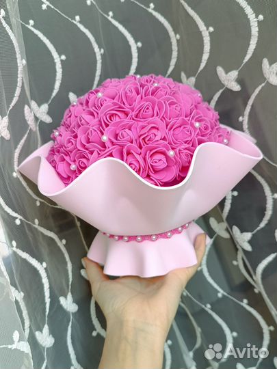 Настольный светильник букет роз