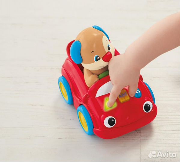 Игрушка-каталка Fisher Price Ученый щенок