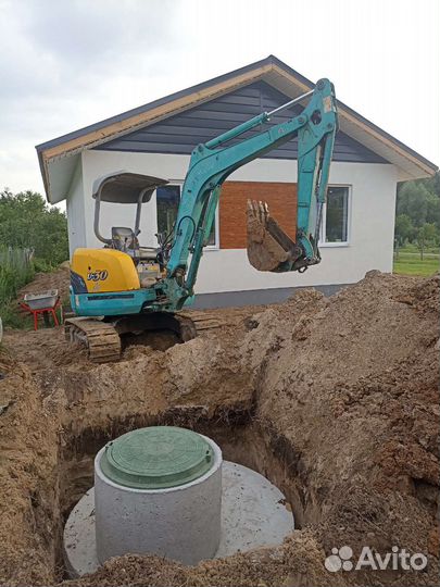 Услуги мини экскаватора