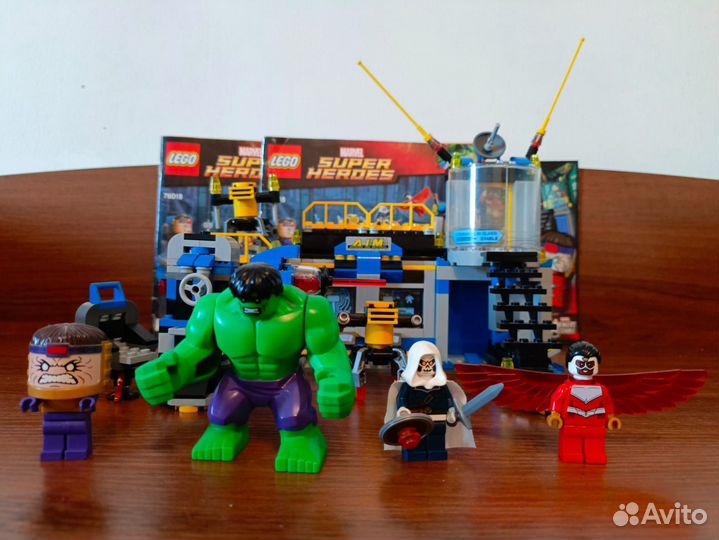 Lego Marvel с инструкциями