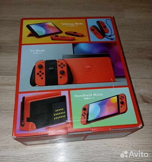 Nintendo switch oled Mario edition новая