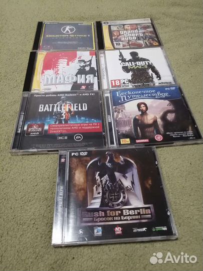 Игры для пк на дисках