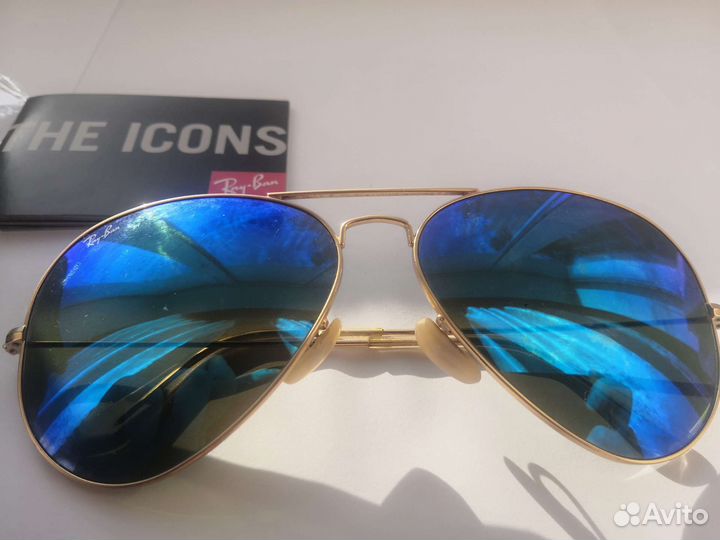 Очки ray ban aviator 3025 62