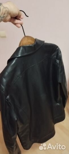 Кожаная куртка косуха Collins