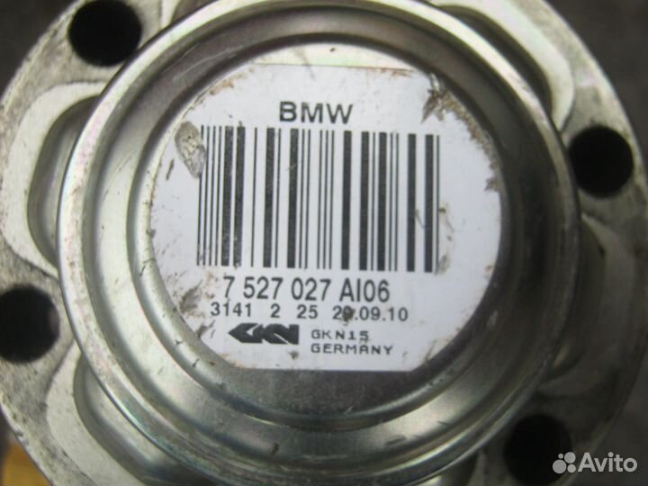 Привод полуось шрус задний BMW E90