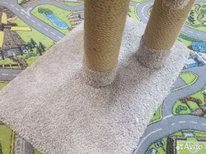 Когтеточка домик для кошки бу