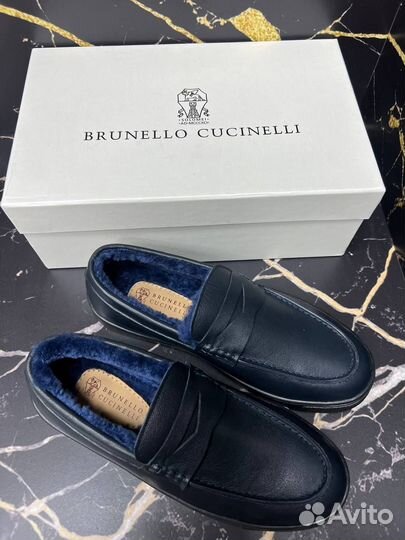 Лоферы мужские Brunello Cucinelli