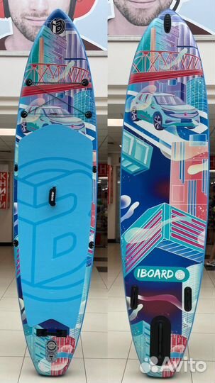 IBoard 11' сап доска в веслом, sup сапбоард