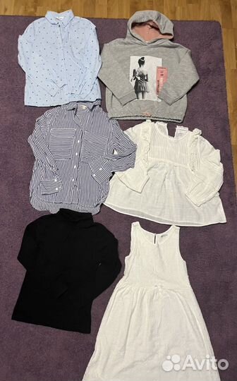 Вещи пакетом на девочку 134 140 zara