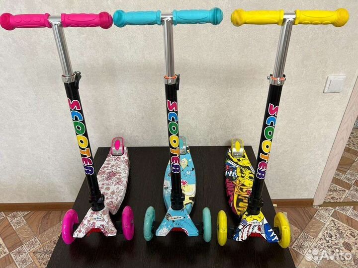 Самокат детский. Усиленный