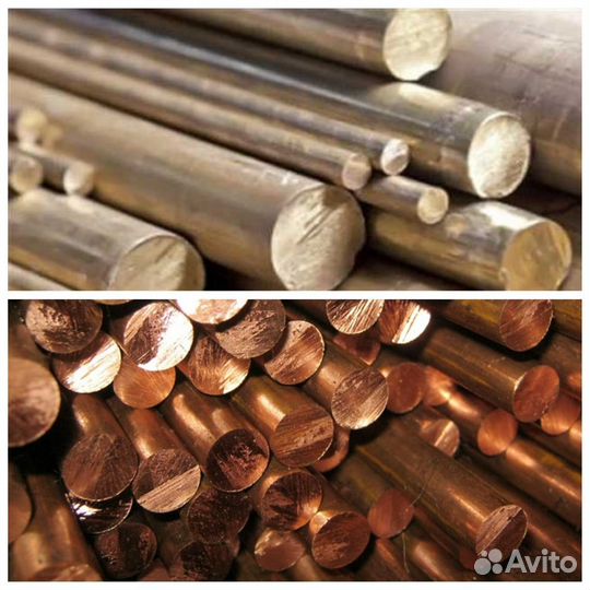 Медный пруток М1 ф100 прессованный
