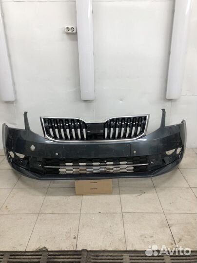Бампер Передний Skoda Octavia A7 2017-2020