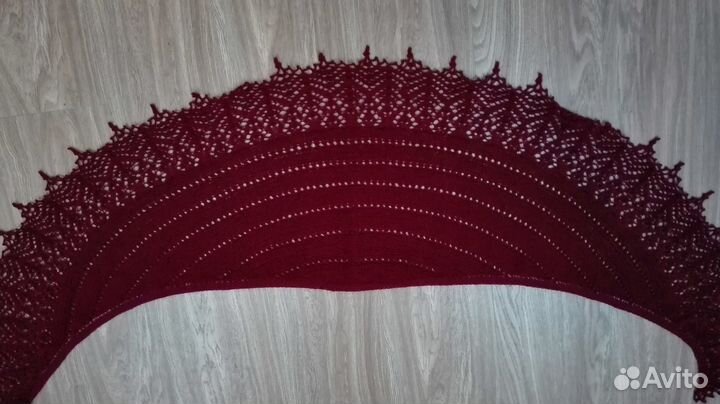 Вязаная шаль