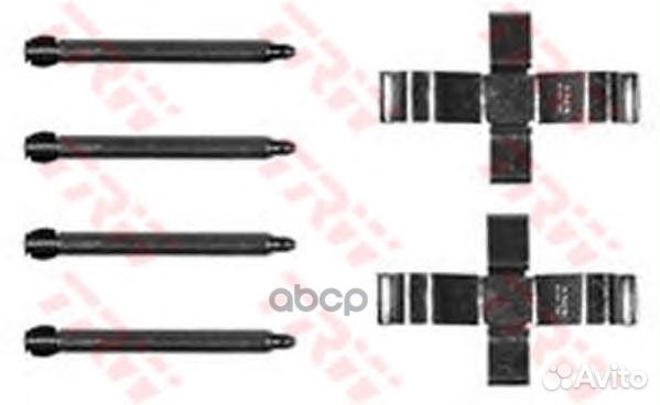 К-т уст диск торм колодок задн pfk234 TRW