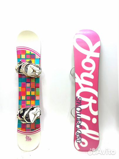 Сноуборд JoyRide 136 см + крепления Ride EX