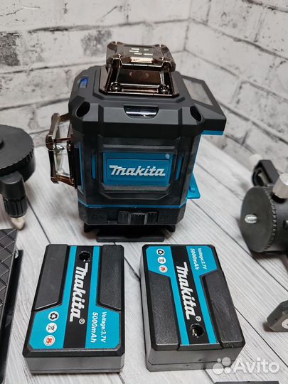 Лазерный уровень makita 4D нивелир 16 линий