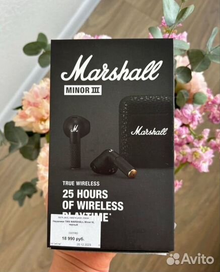 Наушники marshall minor 3