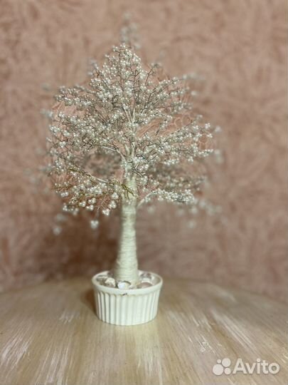 Деревья из бисера
