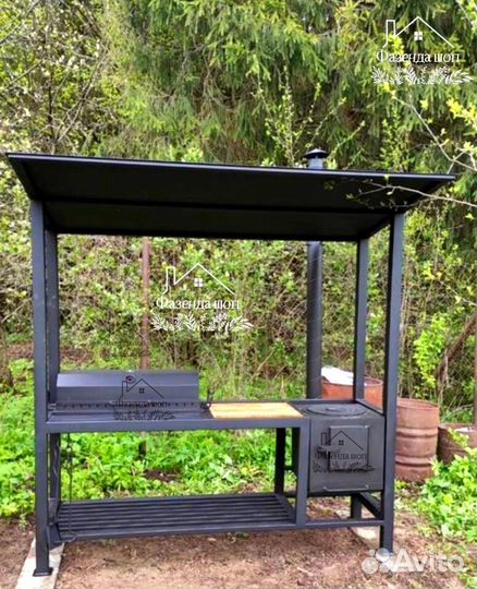 Мангал угловой