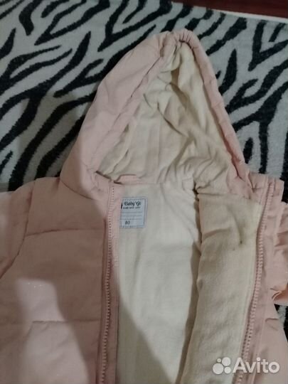 Зимний комбинезон для девочки 80