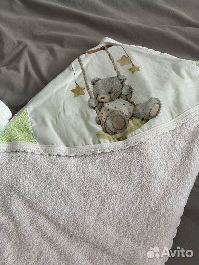 Вещи детские, плед новые